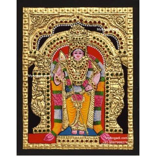 5 Set Ganesha Murugan Balaji Lakshmi Saraswathi Tanjore painting