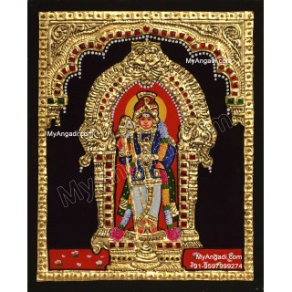 5 Set Ganesha Murugan Balaji Lakshmi Saraswathi Tanjore painting