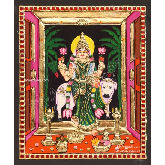 Vasthu Lakshmi Tanjore Painting