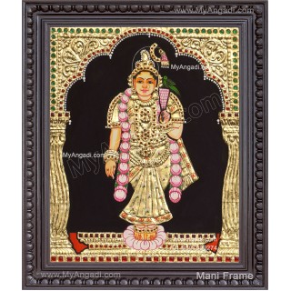 Aandal Tanjore Painting