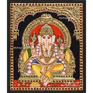Ganesha Tanjore Painting