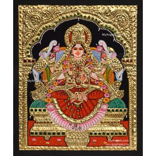 5 Set Ganesha Murugan Balaji Lakshmi Saraswathi Tanjore painting