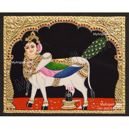 Kamadhenu Tanjore Painting