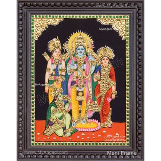 Ram Darbar Tanjore Painting