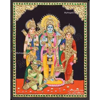 Ram Darbar Tanjore Painting