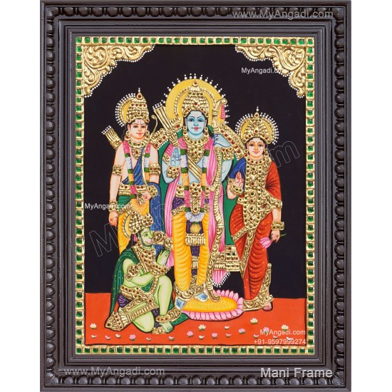 Ram Darbar Tanjore Painting