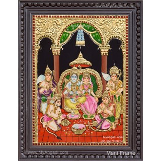 Ram Durbar Tanjore Painting