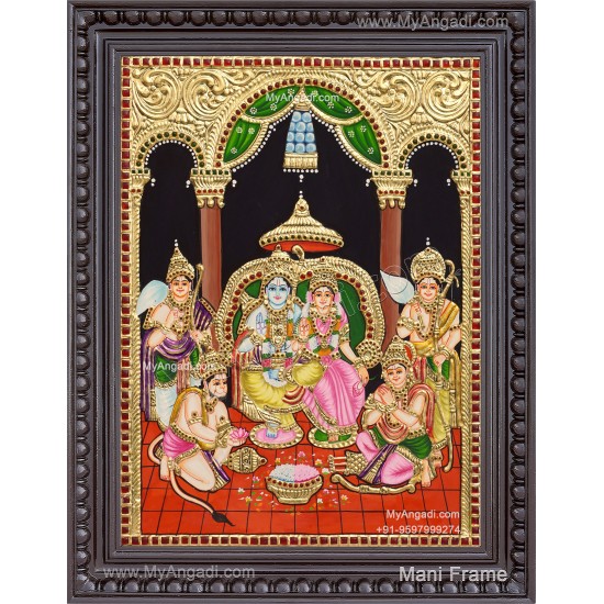 Ram Durbar Tanjore Painting