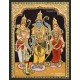 Ram Darbar - Ram with Sita, Hanuman, Lakshmanan  Tanjore Painting