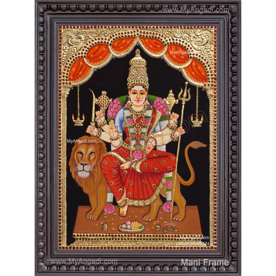 Durga Devi Tanjore Painting