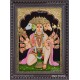Panchamuga Hanuman Tanjore Painting