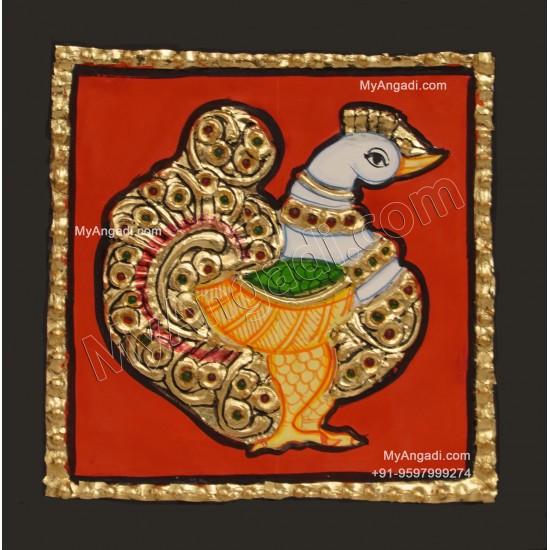 Swan Tanjore Painting