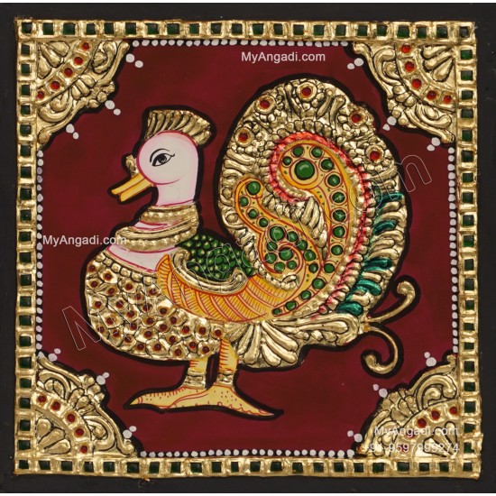 Swan Tanjore Painting