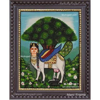 Kamadhenu Tanjore Painting