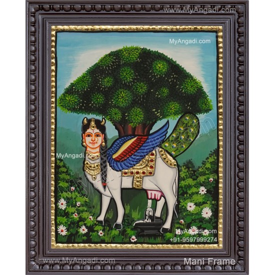 Kamadhenu Tanjore Painting