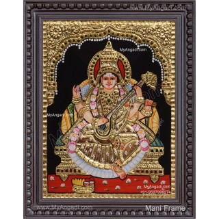 Saraswathi Tanjore Painting