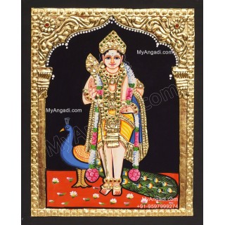 5 Set Ganesha Murugan Balaji Lakshmi Saraswathi Tanjore painting