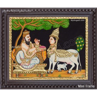 Kamadhenu Tanjore Painting