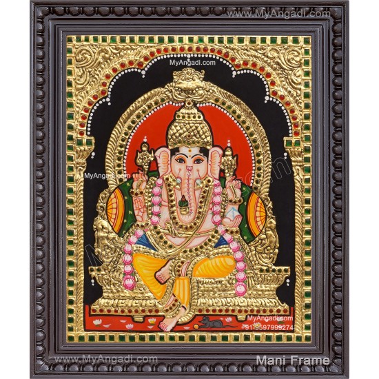 Ganesha Tanjore Painting