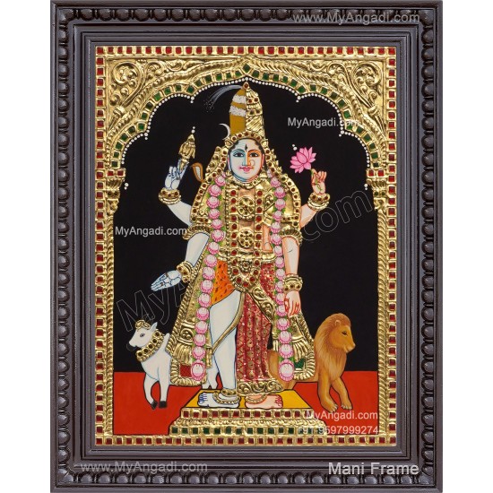 Ardhanarishvarar Tanjore Painting