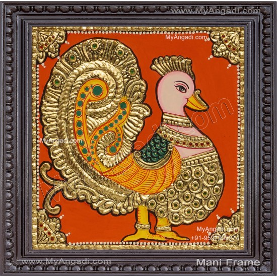Swan Tanjore Painting