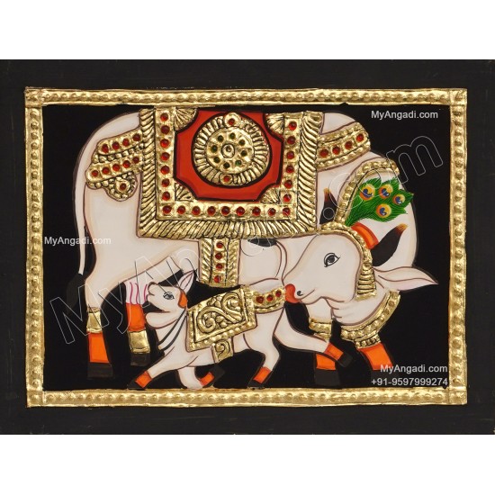 Komatha Tanjore Painting Komatha Tanjore Painting