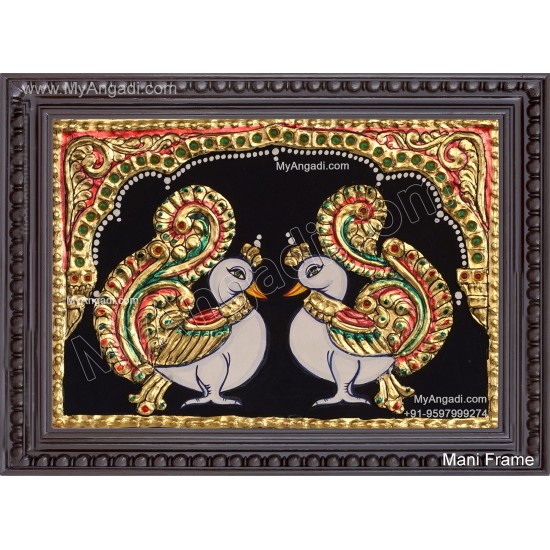 Swan Tanjore Painting