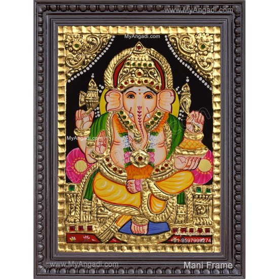 Ganesha Tanjore Painting