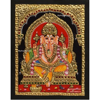 Ganesha Tanjore Painting