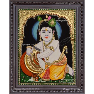 Butter Krishna Tanjore Painting