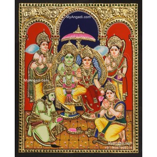 Ram Durbar Tanjore Painting