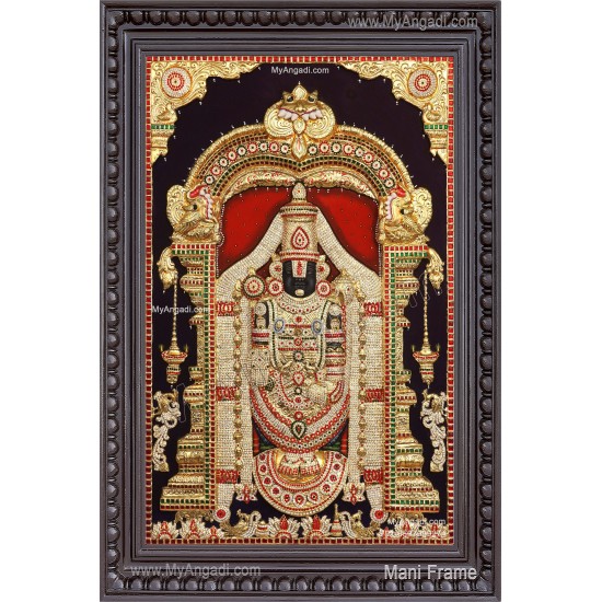 3D Stone Balaji Tanjore Painting 
