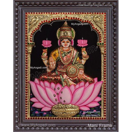Lakshmi 3D Tanjore Painting
