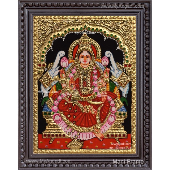 Gajalakshmi Tanjore Painting