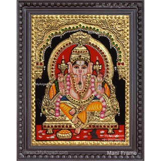 Ganesha Tanjore Painting