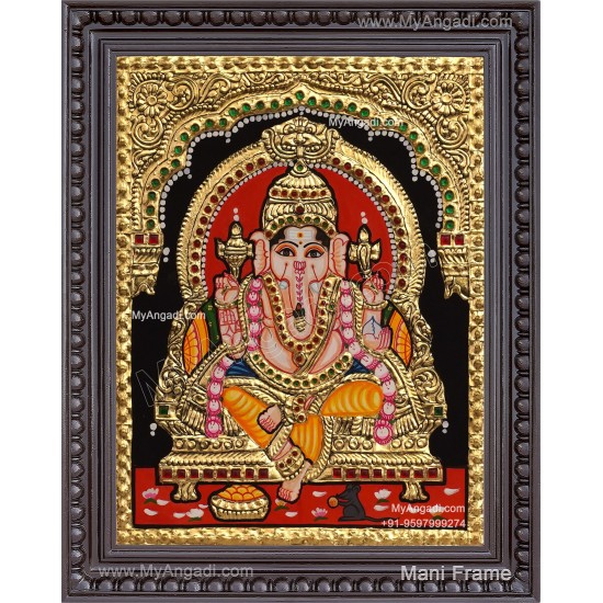 Ganesha Tanjore Painting