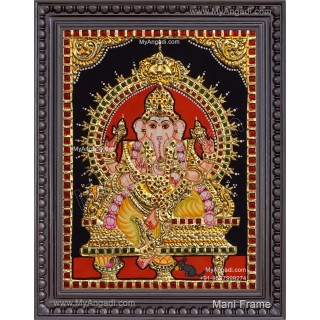 Ganesha Tanjore Painting Ganesha Tanjore Painting