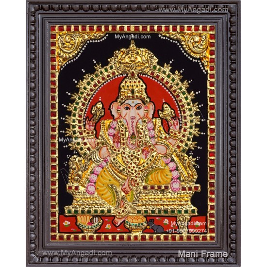 Ganesha Tanjore Painting