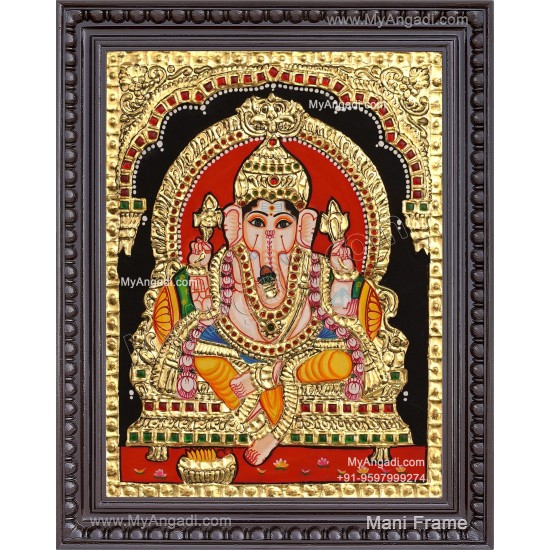 Ganesha Tanjore Painting