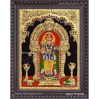 Raja Alangara Murugar Tanjore Painting