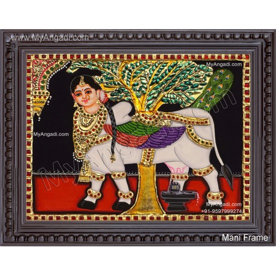 Kamadhenu Tanjore Painting