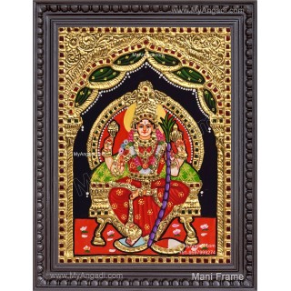 Lalitha Devi Tanjore Painting Lalitha Devi Tanjore Painting