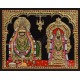 Annamalaiyar Unnamalaiyamman Tanjore Painting