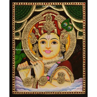 Krishna Tanjore Painting