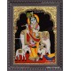 Cow Krishna Tanjore Painting