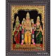 Murugar Valli Deivanai Tanjore Painting