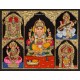 5 Panel  Tanjore Painting