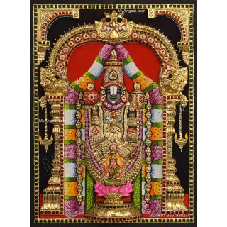 Balaji Lakshmi 3D Tanjore Painting