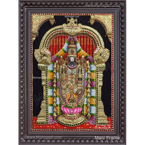 Balaji Lakshmi 3D Tanjore Painting