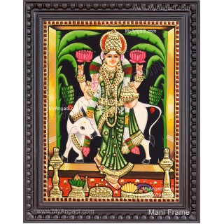Grahalakshmi Tanjore Painting 
